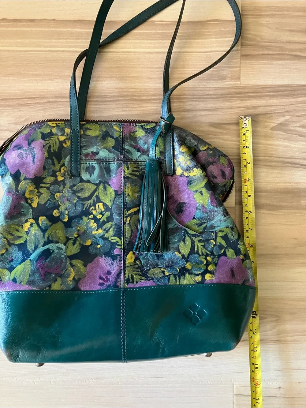 PATRICIA NASH LEATHER TOTE HANDBAG EXCELLENT CONDITION